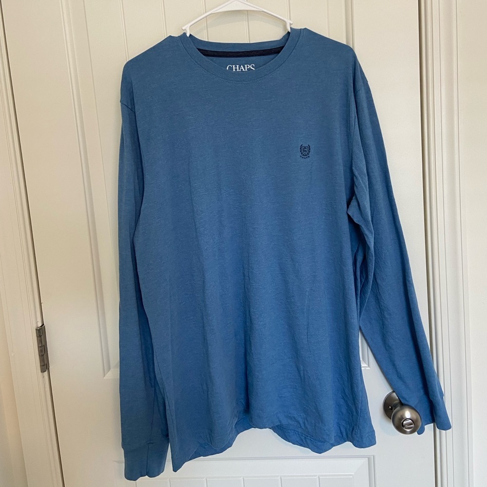 NWOT | Chaps‎ men’s long sleeve tshirt — large